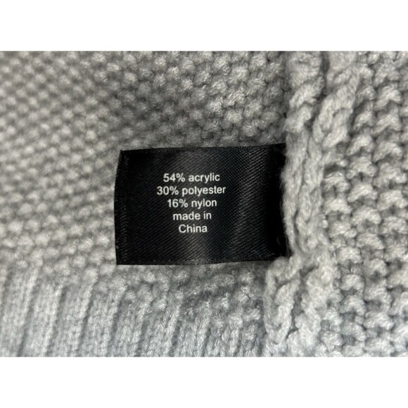 Lane Bryant Sweater Women's 22/24 Plus Size Gray Cable Knit - Picture 10 of 10